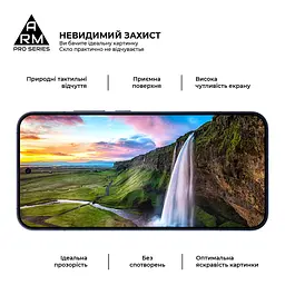 Захисне скло на OPPO Reno15 F 5G/Reno15 FS 5G/Reno15 5G з олеофобним покриттям, Pro, повне проклеювання, антистатичний і пиловідштовхуючий шар, 9H, самоклеючеся, 2.5D, на весь екран, антистатичний клей, ArmorStandart (ARM89890) - мініатюра 4