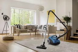 Gorenje Пилосос Gorenje мішковий, 750Вт, конт пилок -3л, HEPA, телескоп трубка, синій - мініатюра 9