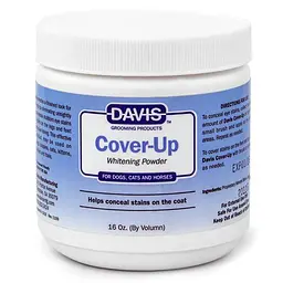 Davis Cover-Up Whitening Powder 0.3 л девіс кавер-ап маскувальна пудра для собак і котів