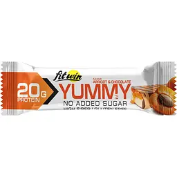 Протеїновий батончик FitWin Yummy Абрикос-шоколад 55 г