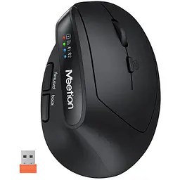 Мишка Meetion BTM008 Wireless/Bluetooth Black (MT-BTM008-A)