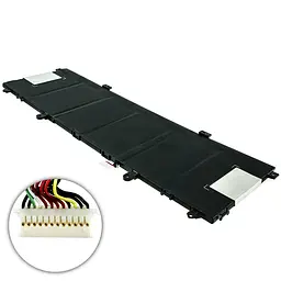 Акумулятор для ноутбука HP SU06XL (Spectre x360 Convertible 15-DF) 11.55V 7280 mAh 84Wh Black - мініатюра 2