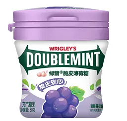 Драже Wrigley's Doublemint Crispy Mints Grape Mint 80г