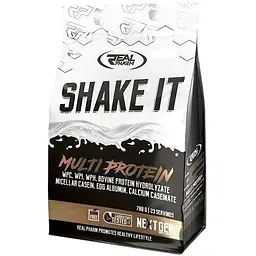 Багатокомпонентний протеїн Real Pharm Shake It, 700 грам - Шоколад