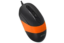 Миша A4Tech FM10 Black/Orange USB - мініатюра 3