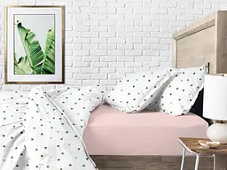 Дитяча постільна білизна в ліжечко ROSE DELTA, білий (DeltaColor_Rose_140) - мініатюра 3