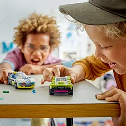 Конструктор LEGO City Переслідування маслкара на поліцейському автомобілі 213 деталі (60415) - мініатюра 5