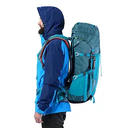 Рюкзак туристичний Naturehike NH16Y020-Q, 55 л, блакитний - мініатюра 3