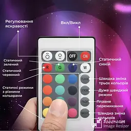 Світлодіодна стрічка TV Light 5 метрів із пультом, мультиколор - мініатюра 9