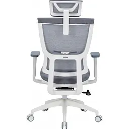 Офісне крісло OfficePro Elegant OC660-W-DG-DG White/Dark Gray [148665] - мініатюра 3