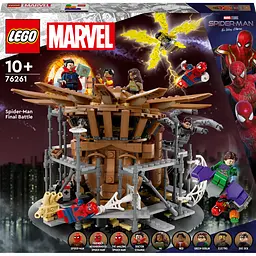 Конструктор LEGO Super Heroes Marvel Решающий бой Человека-Паука 900 деталей (76261)