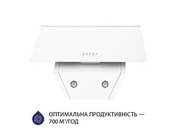 Витяжка Minola HDN 6222 WH/INOX 700 LED - мініатюра 4