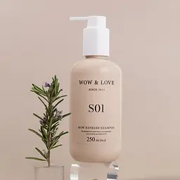 Освіжаючий шампунь для волосся, схильного до жирності Wow & Love 250 мл - мініатюра 3