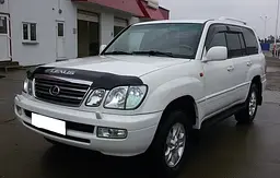 Дефлектор капоту мухобійка для LEXUS LX470 (Logo)