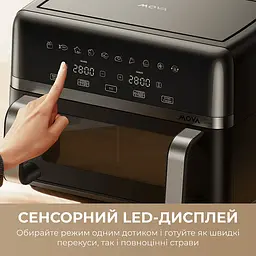 Мультипіч Mova AeroChef FD20s Pro Black (AF-5518ATB-S) - мініатюра 6