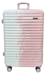 Валіза велика Madisson Snowball 65203 L 76x49x30 см полікарбонат Біло-рожевий - мініатюра 2