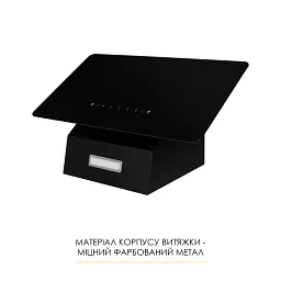Витяжка декоративна похила Weilor Aura Wds 63 Black - мініатюра 8