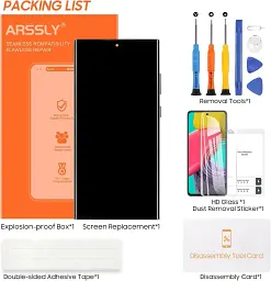 Заміна екрана для РК-дисплея Samsung S23 Ultra SM-S918U S918W, Amazon, Німеччина - мініатюра 3