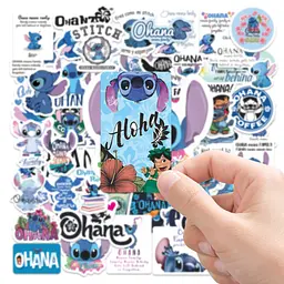 Стікерпак Стіч Набір наклейок GeekLand Stitch 50 штук - мініатюра 2