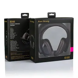 Дротова ігрова гарнітура Koni Strong Gaming KS-996, 2x3.5mm, 2m, black - мініатюра 5