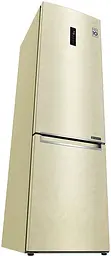 Холодильник LG GA-B509SEKM 203х68х60см 2 дв холодильне відділення 277 л морозильне відділення 107 л A++ NF Інв Диспл. зовнішні Бежевий (GA-B509SEKM) - мініатюра 4