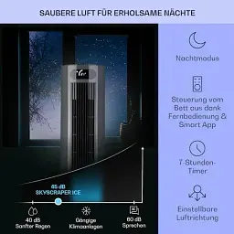 Охолодувач-вентилятор Klarstein Skyscraper Frost (10035820) - мініатюра 2