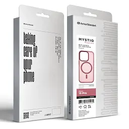 Чохол ArmorStandart Mystiq MagCase для Apple iPhone 15 Pro Wine Red - мініатюра 3