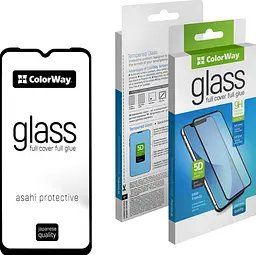 Захисне скло ColorWay 9H FC Glue Samsung Galaxy A55 Black
