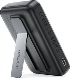 Павербанк Acefast Magnetic Wireless Gray 10 000 mAh / 22.5 Вт (6974316284871) - мініатюра 3