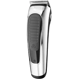 Машинка для стрижки Remington Classic Edition, мережа+акум., роторний мотор, насадок-8, кейс, акс. компл, сріблястий