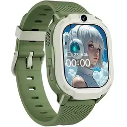Дитячий смарт-годинник Lemfo T70 з 4G-відеодзвінком прослуховуванням GPS-трекером і операційною системою Android Зелений
