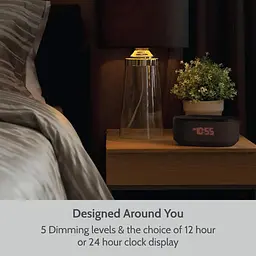 Будильник-радіоприймач I-box Dawn з бездротовим заряджанням Bluetooth динамік FM радіо приліжковий чорний - мініатюра 5