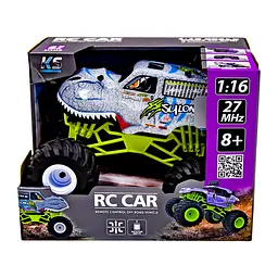 Автомобіль Sulong Toys на р/к Bigfoot Dinosaur 1:16, 27 МГц (SL-360RHGR) - мініатюра 11