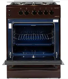 Плита газова ARTEL APETITO 50 02-G BROWN - мініатюра 2