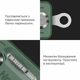 Мультитул Nextool Multi Functional Knife зелений - мініатюра 6