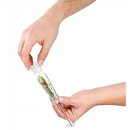 Скляний дозатор оливи 500 мл, Simple Glass Oil Bottle - мініатюра 6