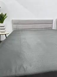 Простирадло на резинці Ecotton 160х200 см сірий Nid Grey 24567 (24567)