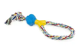 Іграшка для собак канат-петля Happet, різнобарвний, 32 см, (Z546)
