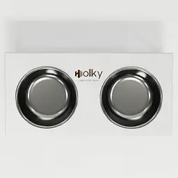 Hollky Base XL20 — миски на підставці для великих собак (2 × 1,8 л) - мініатюра 8