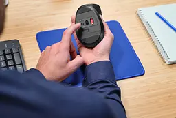 Комп'ютерна миша Trust Bayo + Ergonomic BT/WL/USB-A чорний teh0014102 - мініатюра 6