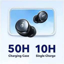 Бездротові навушники Anker SoundCore Space A40 TWS сині A3936G31 - мініатюра 9