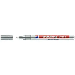 Маркер Edding Paint 1-2 мм круглий срібний (e-751/54)