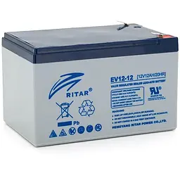 Акумуляторна батарея для ДБЖ Ritar AGM VRLA 12 V / 12 А*ч (EV12-12)