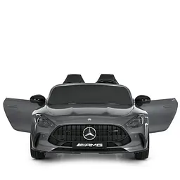 Детский электрический автомобиль Bambi Mercedes-Benz 24V двухместный до 50 кг Серый (DE-169-E-983) - миниатюра 4