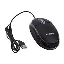 Мишка Gemix GM105 USB black (GM105Bk) - мініатюра 4