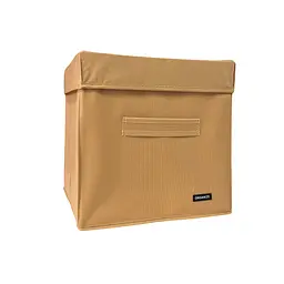  Кофр з кришкою 30*30*30 см  ORGANIZE  для зберігання речей (беж) - мініатюра 5