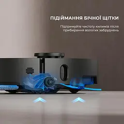 Робот-пилосос з вологим прибиранням Dreame X40 Ultra Complete Black - мініатюра 4