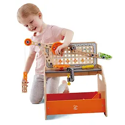 Ігровий набір Hape Junior Inventor Науковий верстак настільний 58 деталей (E3028) - мініатюра 8