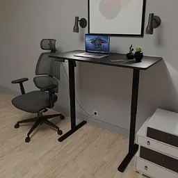 Стіл Mealux PowerDesk Lite Black з електрорегулюванням висоти (EVO-201 Lite B/B) - мініатюра 3