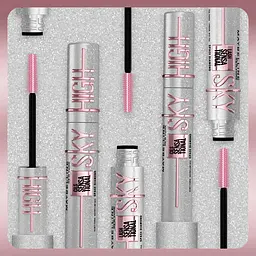 Туш-топер для вій Maybelline New York Lash Sensational Sky High Space Diamond глітерна 7.5 мл (B3534000) - мініатюра 9